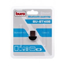 Адаптер USB Buro BU-BT40B Bluetooth 4.0+EDR class 1.5 20м черный