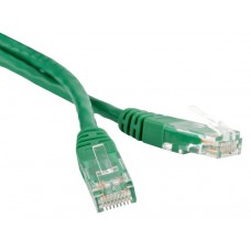 Патч-корды, пигтейлы Hyperline PC-LPM-UTP-RJ45-RJ45-C5e-0.3M-GN Патч-корд UTP, Cat.5е, 0.3 м, зелены