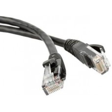 Патч-корды, пигтейлы Hyperline PC-LPM-UTP-RJ45-RJ45-C5e-0.3M-BK Патч-корд UTP, Cat.5е, 0.3 м, черный