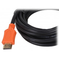 Кабель HDMI Gembird/Cablexpert, 4.5м, v1.4, 19M/19M, серия Light, черный, позол.разъемы