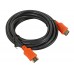 Кабель HDMI Gembird/Cablexpert, 4.5м, v1.4, 19M/19M, серия Light, черный, позол.разъемы