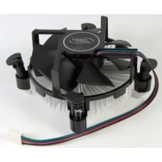 Вентилятор Deepcool CK-11509 PWM Soc-1150/1155/1156/ 4pin 18-31dB Al 65W 137g клипсы RTL