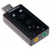 Звуковая карта USB TRUA71 (C-Media CM108) 2.0 channel out 44-48KHz volume control (7.1 virtual chann