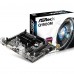 Материнская плата Asrock Q1900M + Celeron J1900 2xDDR3, Intel HD Graphics, 5.1CH, 1000 Мбит/с, USB3.