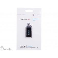 Картридер (AII in 1) USB 2.0 Ginzzu GR-584UB, Black