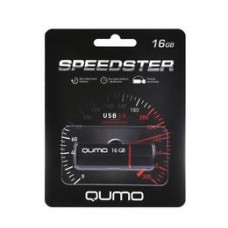 Флеш диск 16GB QUMO Speedster [QM16GUD3-SP-black] USB 3.0