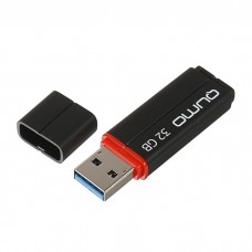 Флеш Диск 32GB QUMO Speedster [QM32GUD3-SP-black] USB 3.0