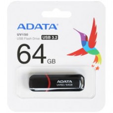 Флеш накопитель 64GB ADATA DashDrive UV150 AUV150-64G-RBK USB 3.0, Black, Retail