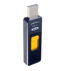 Носитель информации Perfeo USB Drive 64GB S02 Black PF-S02B064