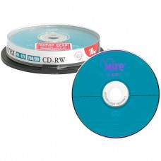 Диск CD-RW Mirex 700 Mb, 12х, Cake Box 1 шт.