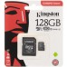 Флеш Карта MicroSD 128Gb Kingston Class10 SDCS/128GB + adapter